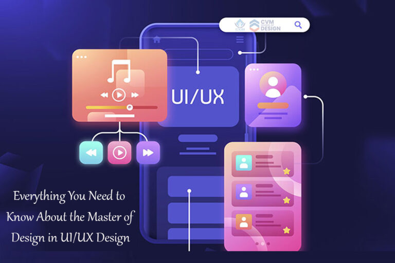Master of Design in UI/UX Design