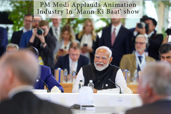 PM Modi applauds animation industry in ‘Mann Ki Baat’ show